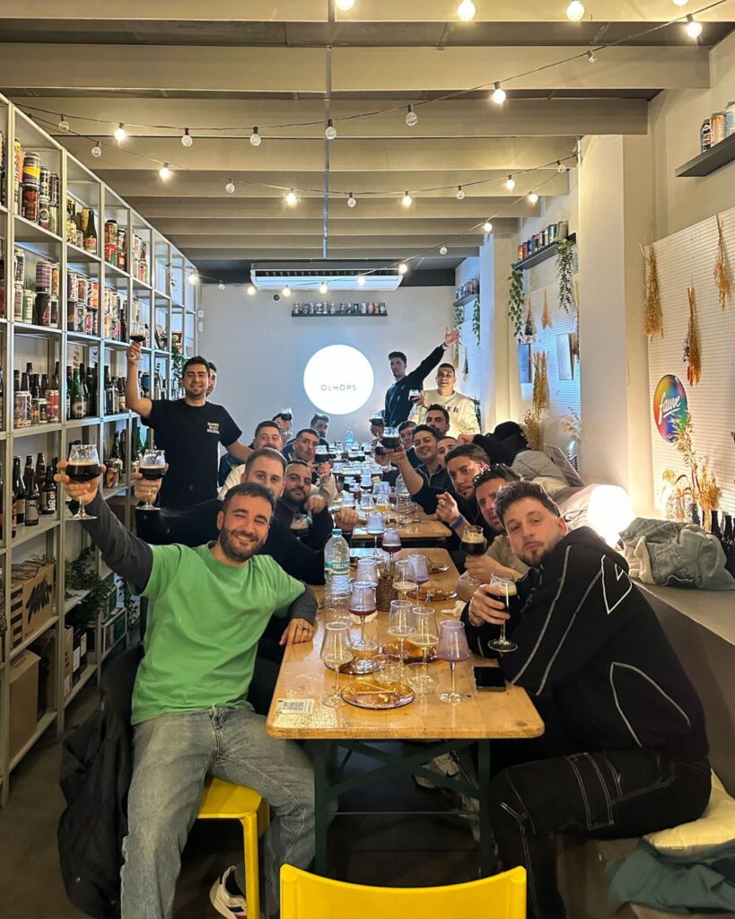 Cata de cerveza en Olhöps, Ruzafa Valencia